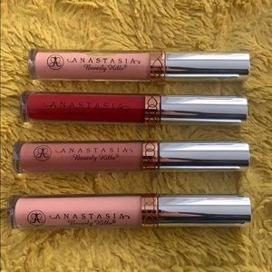 Anastasia Beverly Hills liquid lips (set of 4)
